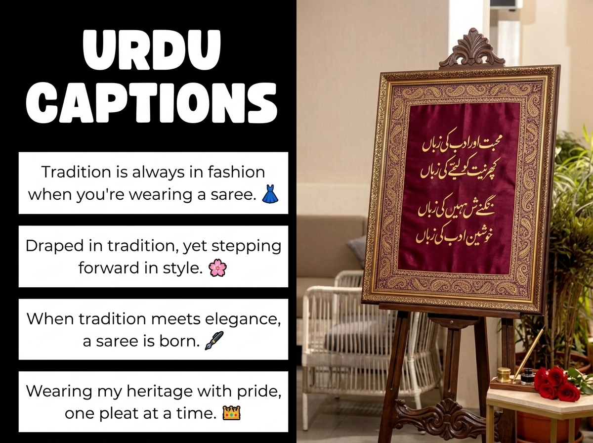 Urdu Captions in English