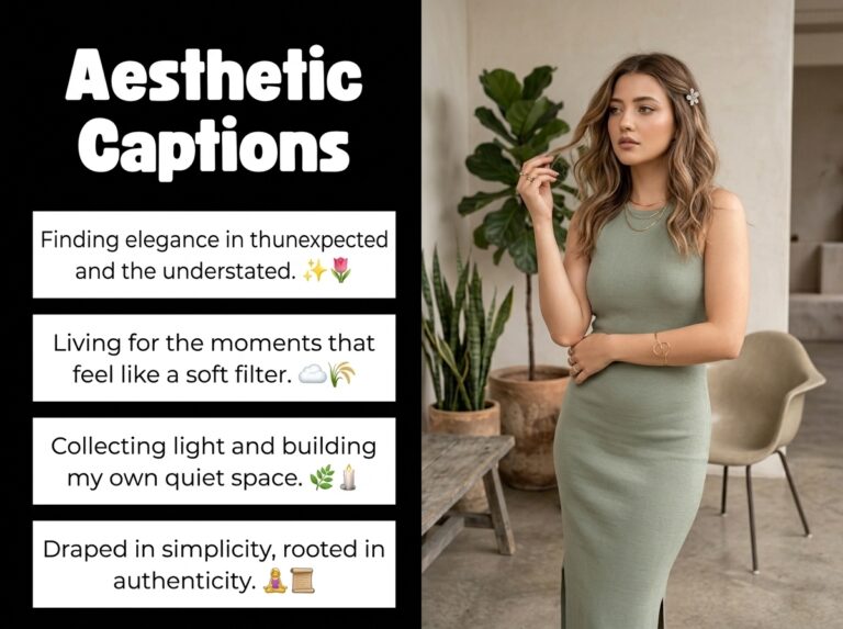 Aesthetic Captions in English
