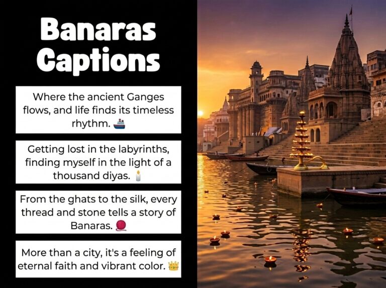 Banaras Captions in English
