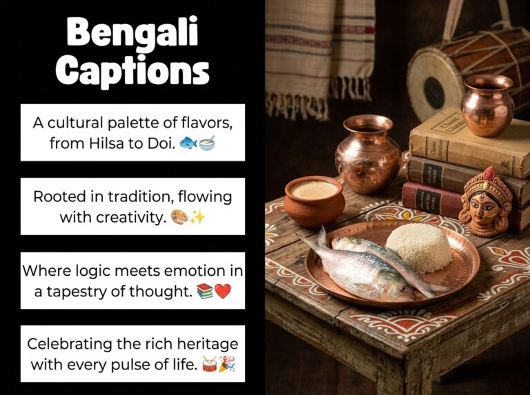 Bengali Captions in English