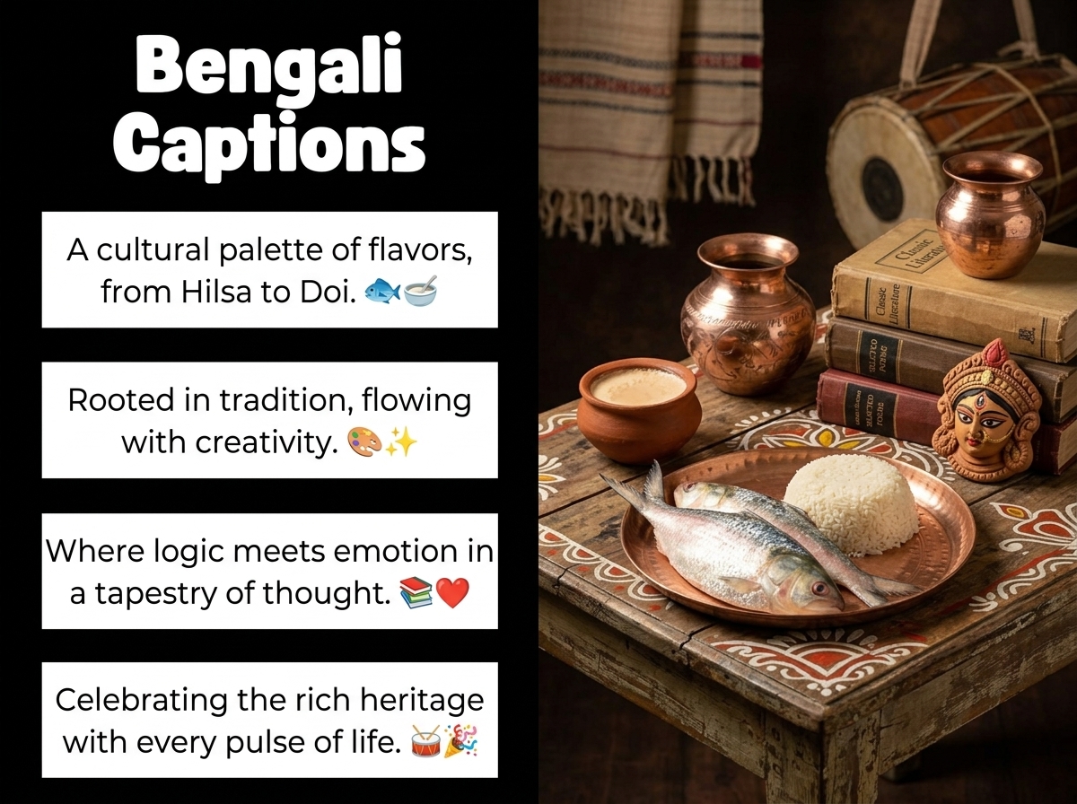 Bengali Captions in English