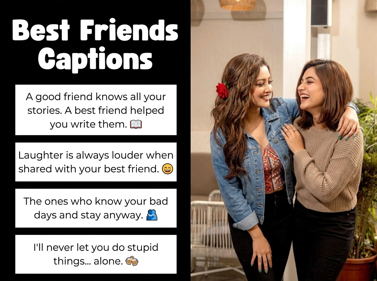 Best Friends Captions in English