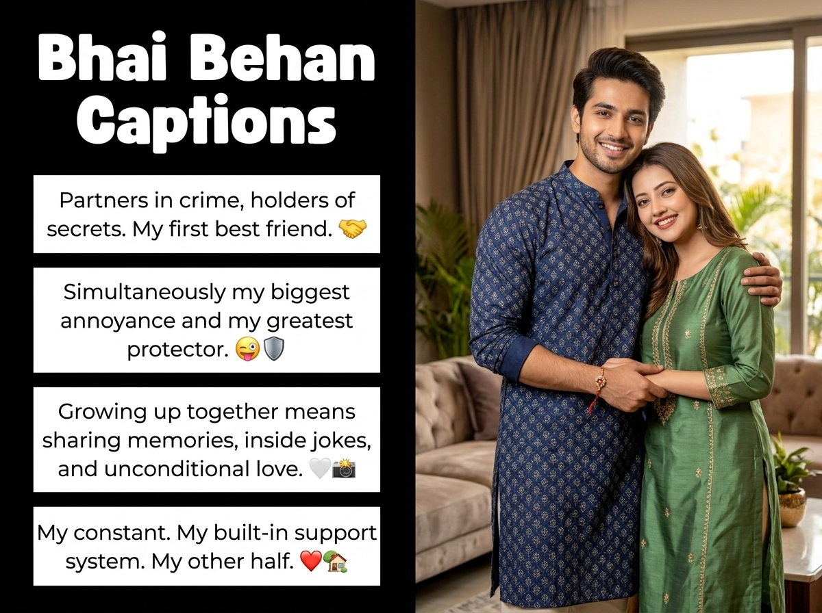 Bhai Behan Captions in English