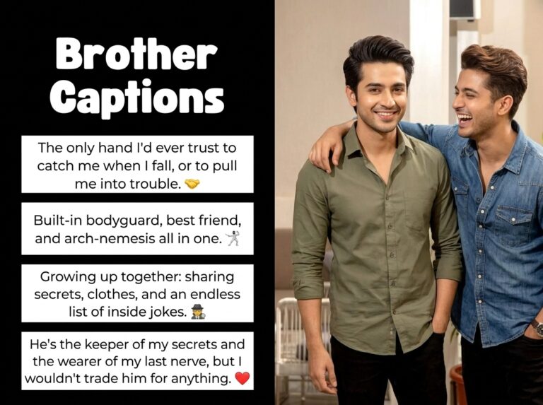 Brother Captions in English
