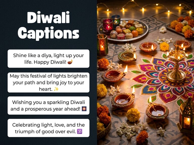 Diwali Captions in English