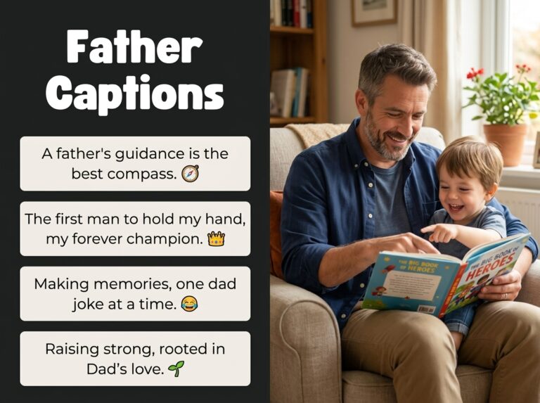 Father/Papa Captions in English