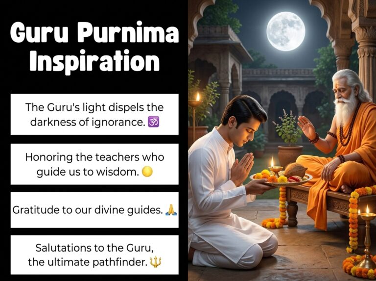 Guru Purnima Captions in English