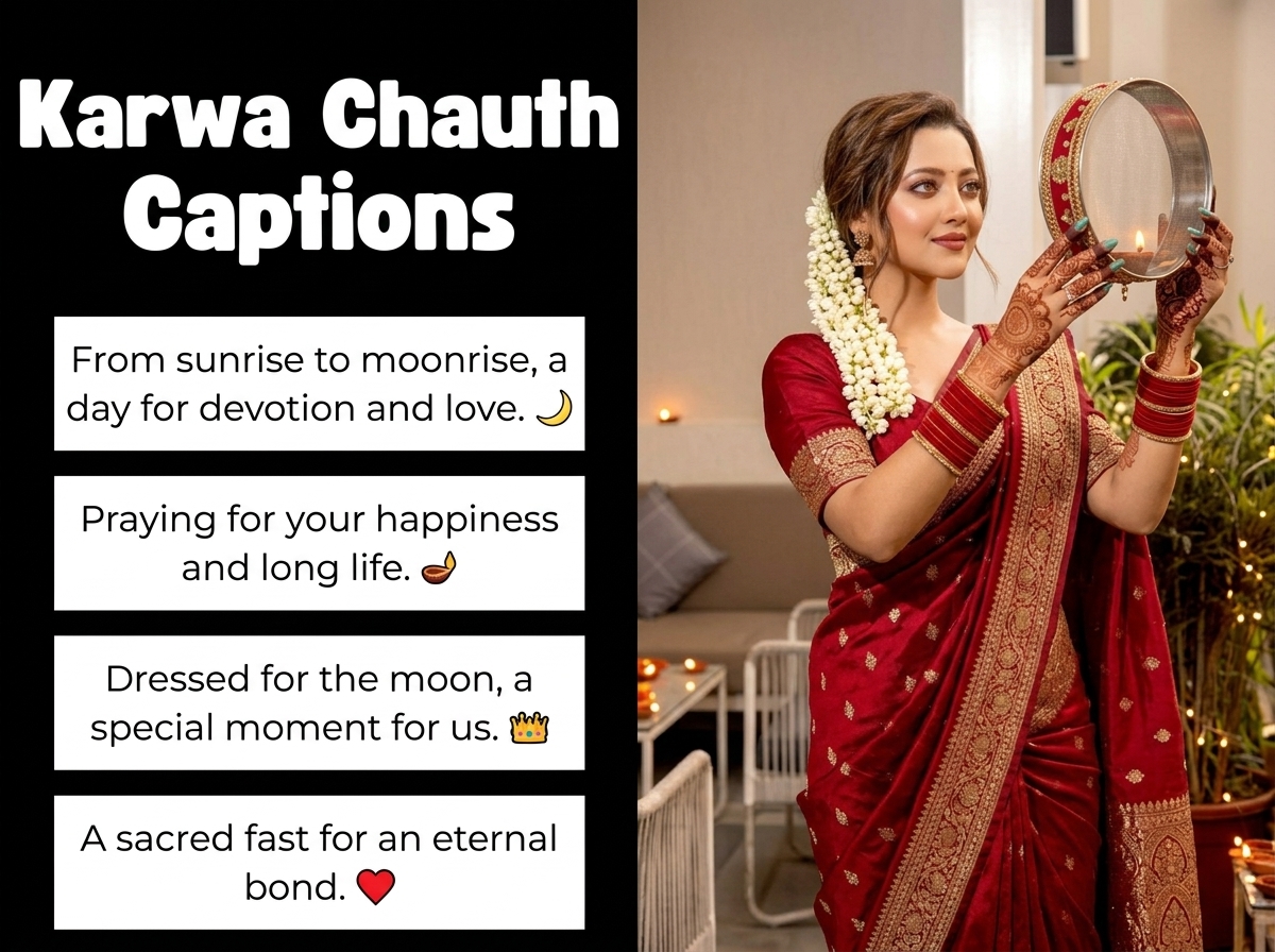 Karwa Chauth Captions in English