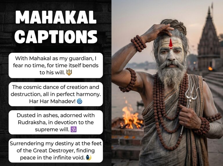 Mahakal Captions in English