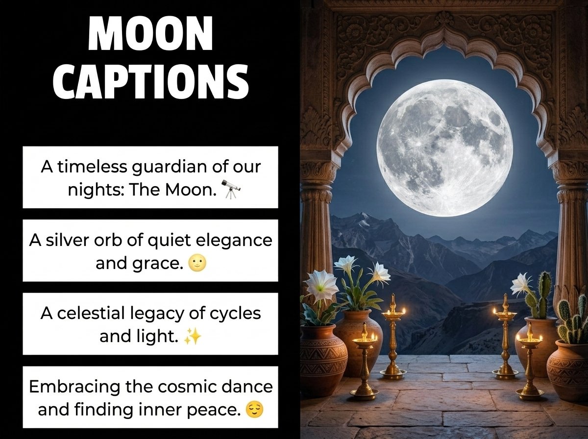 Moon Captions in English