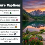 Nature Captions in English