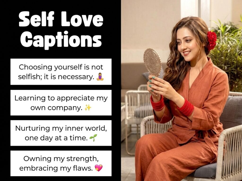 Self Love Captions in English