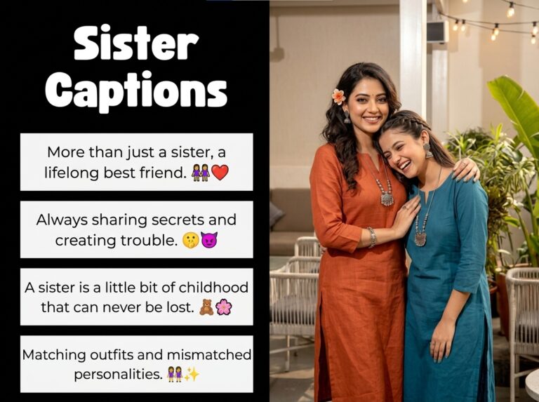Sister Captions in English