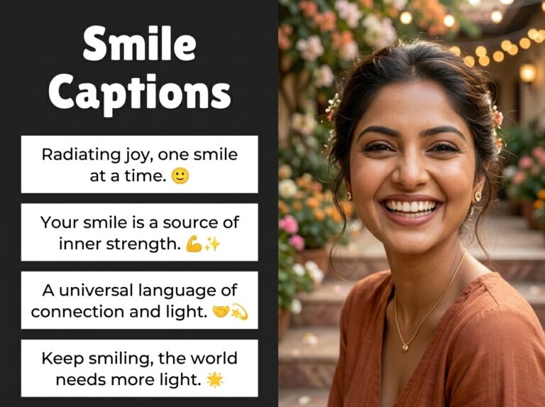 Smile Captions in English