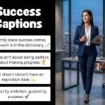Success Captions in English