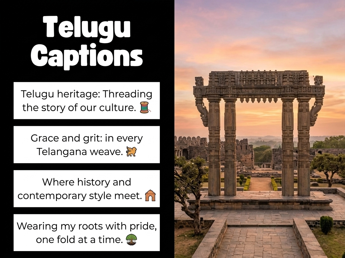 Telugu Captions in English